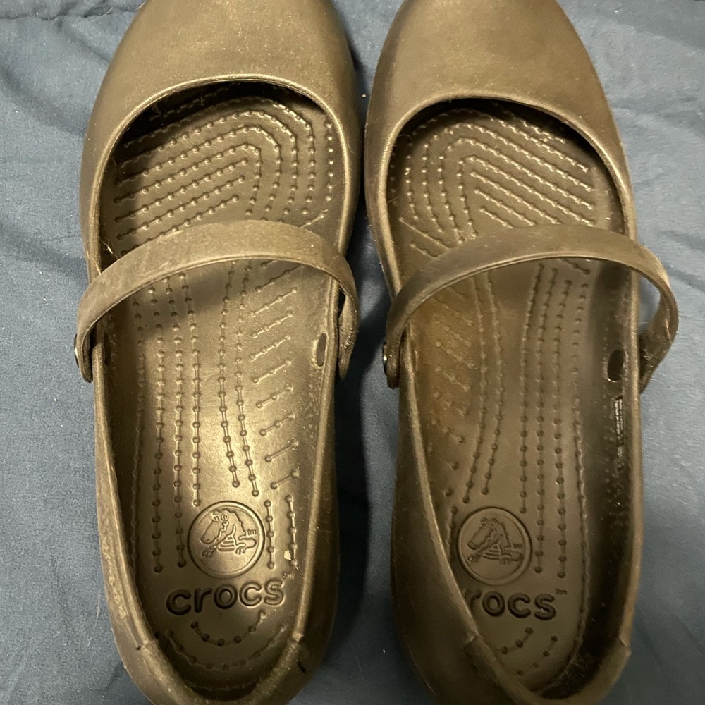 Crocs brand maryjanes size 9